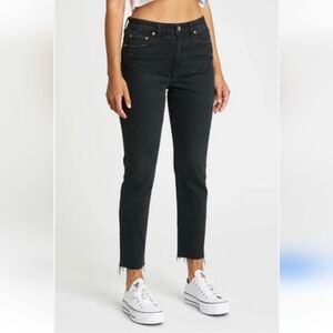 Daze Jeans Women's 26 Tough Love Raw Hem